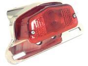 Emgo Lucas Style Taillight With Chrome Bracket Clear Lens 62 21510