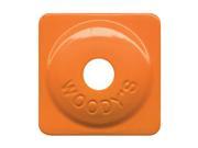 Woodys Asw2 3805 B Square Aluminum Plate 5 16 Orange Bag Of 96