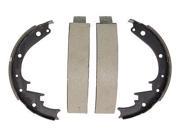 Drum Brake Shoe ThermoQuiet Rear Front Wagner PAB161