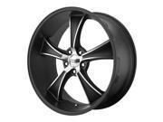 Wheel Pros Vn80528515705 American Racing Vintage Boulevard 20X8.5 Black Wheel