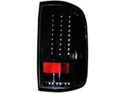 IPCW 04 08 Ford F150 F250 LD Tail Lamps LED Styleside G2 Black LEDT 560CB Pair