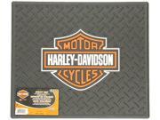 Plasticolor 1002 Large Harley Davidson Logo Molded 14 X 16.25 Utility Mat