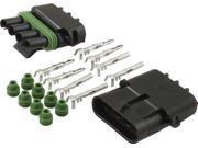 WEATHER PACK CONNECTOR KIT 4 PIN FLAT