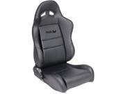 Scat 80 1610 51R Sportsman Black Synthetic Leather Right Racing Seat