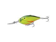 LiveTarget Lures TDD70D824 Threadfin Shad Crankbait 2 3 4 Chartreuse Black