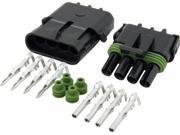 WEATHER PACK CONNECTOR KIT 4 PIN SQUARE