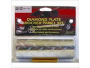 Trimbrite T1840 Chrome Diamond Plate Rocker Kit