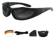 Low Rider Ii Convertible Black Frame 3 Sets Of Lenses