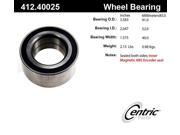 Centric 412.40025 Premium Axle Ball Bearing