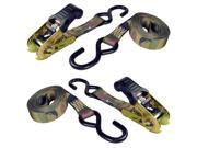 Keeper 03518 Camouflage 12 X 1 Ratchet Tie Down With Padded Handle 2 Pack