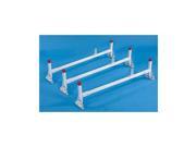 Weather Guard 2293 All Purpose White Powder Coated Aluminum Ladder Rack
