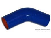 Vibrant 2752B 4 Ply Reinforced Silicone Elbow Connector Blue