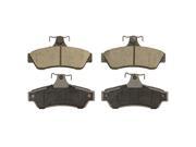 WAGNER BRAKE ZX795 SEMI-MET BRAKE PADS ZX795 WAGNER BRAKE ZX795 SEMI-MET BRAKE PADS ZX795