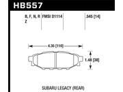 Hawk Performance HB557Z.545 Disc Brake Pad Hawk Performance HB557Z.545 Disc Brake Pad