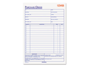 Purchase Order Book 5 9 16 x 7 15 16 Three Part Carbonless 50 Sets Book
