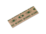 PM Company 53010 Tubular Coin Wrappers Dimes 5 Pop Open Wrappers 1000 Pack