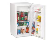 3.4 Cu.Ft Refrigerator With Can Dispenser And Door Bins White