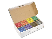 Crayons Made with Soy 100 Each of 8 Colors 800 Carton