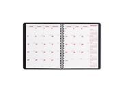 Essential Collection Monthly Planner 7 1 8 x 8 7 8 Black 2013 2015