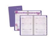 Beautiful Day Desk Weekly Monthly Appt Book 5 1 2 X 8 1 2 Purple 20