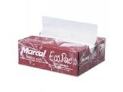 Eco Pac Natural Interfolded Dry Waxed Paper Sheets 6 x 10 3 4 White