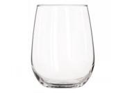 C Whi Wine Glass 17Oz Stemless 12