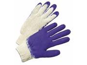 Anchor Economy Knit Glove Blue Latex Coated