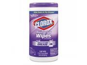 Disinfecting Wet Wipes Lavender Scent Cloth 7 x 8 75 Canister