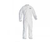 KLEENGUARD A30 Elastic Back Coveralls White 2X Large