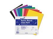 Pacon Peacock Poster Board Class Pack
