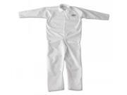 KLEENGUARD A20 Coveralls MICROFORCE Barrier SMS Fabric White 2XL
