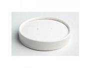 Vented Paper Lids 8 16oz Cups White