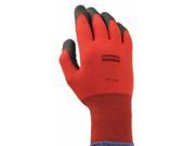 Northflex Red Nylon Foam Pvc Glove 8M 15 Gauge
