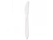 Medium Weight Cutlery 6 1 4 Knife White
