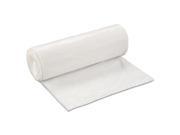 Low Density Can Liner 38 x 58 60 Gallon .70 Mil White 25 Roll