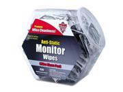 Monitor Wipes Office Share Pack 5 X 6 200 Individual Foil Packets