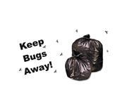 Insect Repellent Trash Garbage Bags 30gal 2mil 33 x 40 BLK 90 Box