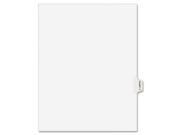 Avery 82337 Individual Side Tab Legal Exhibit Dividers