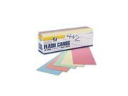 Blank Flash Card Dispenser Boxes 9W X 3H Assorted 250 Pack