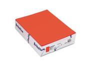BriteHue Multipurpose Colored Paper 24lb 8 1 2 x 11 Orange 500 Sheets