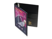 Heavy Duty View Binder With One Touch Ezd Rings 1 Capacity Black