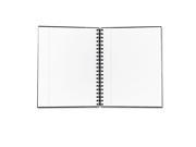 Royale Wirebound Business Notebook Legal Wide 8 x 10 1 2 White 96 Sheets