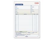 Purchase Order Book 5 9 16 x 7 15 16 2 Part Carbonless 50 Sets Book
