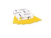 BriteHue Multipurpose Colored Paper 24lb 8 1 2 x 11 Yellow 500 Sheets