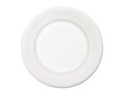 Paper Dinnerware Plate 10 1 2 Dia White 500 Carton