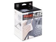 PhoneKleen Wet Wipes Cloth 5 x 5 72 Box