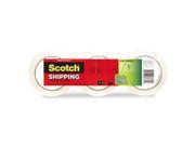 Sure Start Packaging Tape 1.88 x 54.6 yards 3 Core Clear 3 Pack