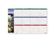 Earthscapes Nature Scene Reversible Erasable Yearly Wall Calendar 32
