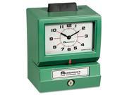 Model 125 Analog Manual Print Time Clock with Month Date 0 23 Hours Minutes