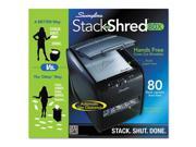 Stack and Shred 80X Medium Duty Cross Cut Shredder 80 Sheet Capacity